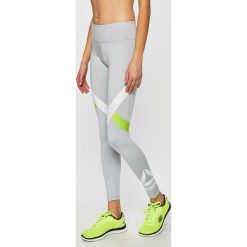 Reebok - Legginsy. Szare spodnie damskie Reebok, s, bez wzorów, z elastanu. Za 169,90 zł.