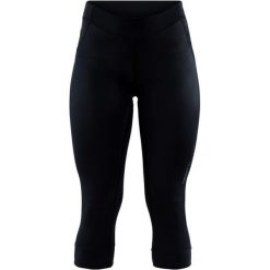 Craft spodenki rowerowe damskie Rise Knickers, czarny S. Czarne spodenki sportowe damskie Craft, s, bez wzorów, z materiału, klasyczne, na fitness i siłownię. Za 189,00 zł.