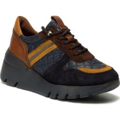 Sneakersy HISPANITAS - Ruth-I9 CHI99357 Marine. Niebieskie półbuty damskie Hispanitas, ze skóry. W wyprzedaży za 379,00 zł.