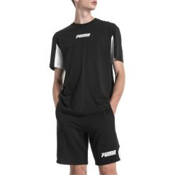 Puma Szorty Czarny. Czarne spodenki i szorty męskie Puma, l, bez wzorów, z bawełny. Za 171,95 zł.