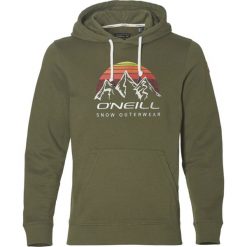 O'Neill Mountain Bluza Zielony. Zielone bluzy męskie O'Neill, s, z nadrukiem, z bawełny, bez kołnierzyka, bez rękawów, bez kaptura. Za 309,95 zł.