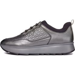 Geox tenisówki damskie Gendry 36 srebrne. Szare trampki i tenisówki damskie Geox, bez wzorów, bez zapięcia. Za 499,00 zł.