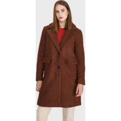 Vero Moda Cozy Diana Płaszcz Brązowy. Pomarańczowe kurtki damskie Vero Moda, na jesień, m, bez wzorów, z poliesteru. Za 307,95 zł.