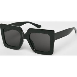 Answear - Okulary. Czarne okulary przeciwsłoneczne damskie marki ANSWEAR. Za 39,90 zł.