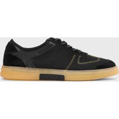 Kazar Studio - Buty. Czarne sneakersy męskie Kazar Studio, z okrągłym noskiem, na sznurówki. W wyprzedaży za 249,90 zł.