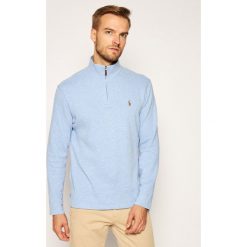 Sweter Polo Ralph Lauren Classics 710671929036. Niebieskie swetry męskie Polo Ralph Lauren, s, bez wzorów, klasyczne, polo, bez kaptura. Za 579,00 zł.