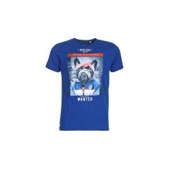 T-shirty z krótkim rękawem Deeluxe BANDIDO. Niebieskie t-shirty męskie marki Deeluxe, s, bez wzorów, bez kołnierzyka, krótkie. Za 89,00 zł.