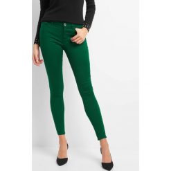 Power Stretch Skinny Jeans. Zielone rurki damskie marki Orsay, l, z elastanu. Za 79,99 zł.