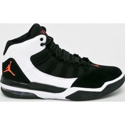 Jordan - Buty Max Aura. Czarne buty sportowe męskie Jordan, ze skóry, na sznurówki. Za 499,90 zł.