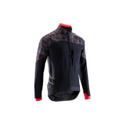 Koszulka na rower MTB ST 500 męska. Czarne odzież rowerowa męska marki ROCKRIDER, m, z elastanu. Za 199,99 zł.