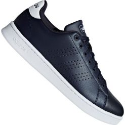 Granatowe Buty adidas Advantage M F36430. Niebieskie buty sportowe męskie Adidas, na wiosnę, ze skóry, z paskami, tenisowe, Adidas Advantage. W wyprzedaży za 269,00 zł.