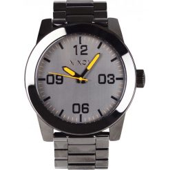 Nixon - Zegarek Corporal SS Steel Gray. Szare, cyfrowe zegarki męskie marki Nixon, ze stali. W wyprzedaży za 599,90 zł.