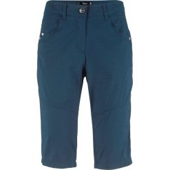 Bermudy ze stretchem bonprix ciemnoniebieski. Niebieskie szorty damskie bonprix. Za 49,99 zł.