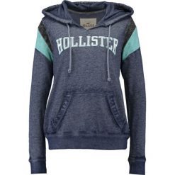 Bluzy rozpinane damskie: Hollister Co. SPORTY LOGO Bluza z kapturem blue