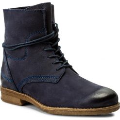 Botki LASOCKI - G322 Granatowy. Niebieskie buty zimowe damskie Lasocki, z materiału. W wyprzedaży za 125,00 zł.