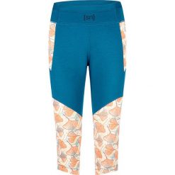 Sportowe legginsy w kolorze niebiesko-pomarańczowym. Brązowe legginsy sportowe damskie marki super.natural, s, z materiału. W wyprzedaży za 130,95 zł.