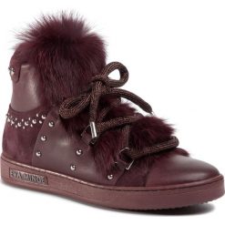 Sneakersy EVA MINGE - EM-10-06-000487 634. Czerwone półbuty damskie Eva Minge, ze skóry. W wyprzedaży za 369,00 zł.