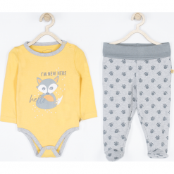 Komplet. Szare bielizna chłopięca marki SET UNDERWEAR, z bawełny. Za 59,90 zł.