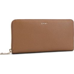 Duży Portfel Damski DKNY - Lg Zip Around R831A658 Vicuna VIC. Brązowe portfele damskie DKNY, ze skóry. Za 639,00 zł.