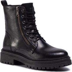 Trapery GEOX - D Iridea A D04HRA 00043 C9997 Black. Czarne trapery damskie Geox, ze skóry, bez obcasa, bez zapięcia. Za 479,00 zł.