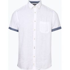Marc O'Polo - Męska koszula lniana, czarny. Czarne koszule męskie Marc O'Polo, xl, bez wzorów, polo, bez rękawów. Za 349,95 zł.