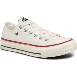 Trampki LEE COOPER - LCWL-20-31-052 White. Białe półbuty damskie Lee Cooper, bez wzorów, z gumy, bez zapięcia. Za 99,00 zł.