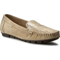 Mokasyny damskie: Mokasyny NESSI – 62605 Beż W4/Mu