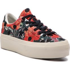 Tenisówki CONVERSE - One Star Platform Ox 560698C Black/Nectarine/Egret. Czarne trampki i tenisówki damskie marki Converse, bez wzorów, z gumy, bez zapięcia. W wyprzedaży za 209,00 zł.