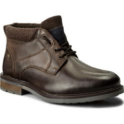Botki męskie: Kozaki LASOCKI FOR MEN - MI16-217049 Brązowy Ciemny
