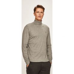 Polo Ralph Lauren - Sweter. Szare swetry męskie Polo Ralph Lauren, m, bez wzorów, z bawełny. W wyprzedaży za 299,90 zł.