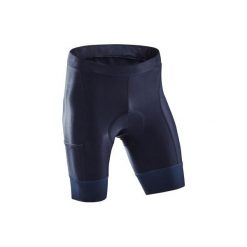 Spodenki na rower szosowy RC500 męskie. Niebieskie spodenki i szorty męskie TRIBAN, xl, bez wzorów, z elastanu. Za 149,99 zł.