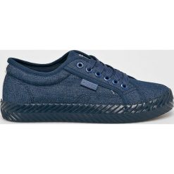 Big Star - Tenisówki. Niebieskie trampki i tenisówki damskie marki BIG STAR, bez wzorów, z gumy, na sznurówki. Za 99,90 zł.