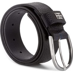 Pasek Damski TOMMY HILFIGER - New Hilfiger Loop Belt 3.5CM AW0AW05027 75 413. Niebieskie paski damskie TOMMY HILFIGER, w paski, ze skóry. W wyprzedaży za 149,00 zł.