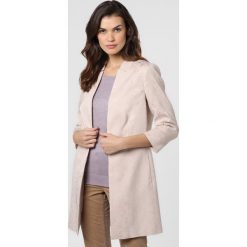 Comma - Płaszcz damski, beżowy. Brązowe płaszcze damskie comma, bez wzorów, z materiału, eleganckie. Za 799,95 zł.