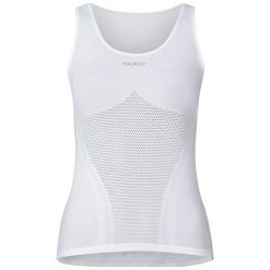 Odlo Koszulka damska Singlet Breathe biała r. S (158021). Białe topy sportowe damskie marki Odlo, s. Za 88,40 zł.