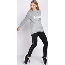 Jasnoszara Bluza Life In Neons. Szare bluzy z kapturem damskie Born2be, l. Za 69,99 zł.