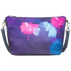 Desigual Torebka Bols Blue Paint Er Catania Jeans 1 8Waxfb1 5006. Niebieskie torebki klasyczne damskie marki Desigual, z jeansu. W wyprzedaży za 165,00 zł.