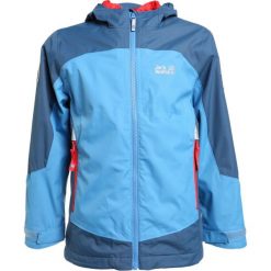 Jack Wolfskin AKKA Kurtka hardshell wave blue. Niebieskie kurtki dziewczęce Jack Wolfskin, z materiału. W wyprzedaży za 367,20 zł.