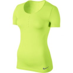 Bluzki asymetryczne: koszulka termoaktywna damska NIKE PRO HYPERCOOL LIMITLESS SHORTSLEEVE TOP / 642552-702