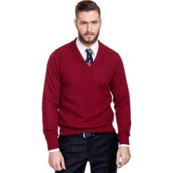 Sweter GERALDO SWTR000156. Białe swetry klasyczne męskie marki Giacomo Conti, m, z tkaniny. Za 229,00 zł.