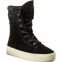 Botki BRONX - 46961-A BX 1418 Black 01. Czarne botki damskie skórzane marki Bronx. W wyprzedaży za 229,00 zł.