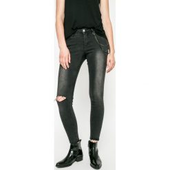 Answear - Jeansy UR Your Only Limit. Szare jeansy damskie rurki ANSWEAR. W wyprzedaży za 59,90 zł.