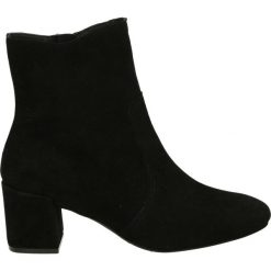 Botki - 5255104 N J17. Czarne botki damskie marki Venezia, ze skóry. Za 279,00 zł.