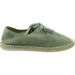 Espadryle damskie BIG STAR DD274594, Kolor khaki. Brązowe espadryle damskie BIG STAR, bez wzorów, bez obcasa. Za 79,99 zł.