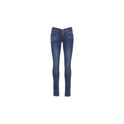 Jeansy slim fit Freeman T.Porter COREENA S-SDM. Niebieskie rurki damskie marki Freeman T. Porter, s, bez wzorów, z jeansu. Za 351,20 zł.