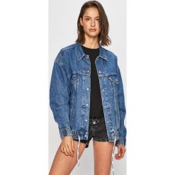 Levi's - Kurtka. Niebieskie kurtki damskie Levi's®, s, bez wzorów, z bawełny, krótkie. Za 459,90 zł.