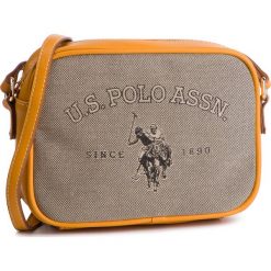 Torebka U.S. POLO ASSN. - Virginia H Crossbody Bag BEUVG0466WJP/300 Yellow. Żółte listonoszki damskie U.S. Polo Assn., z aplikacjami, ze skóry ekologicznej, na ramię, zdobione, bez dodatków. W wyprzedaży za 199,00 zł.