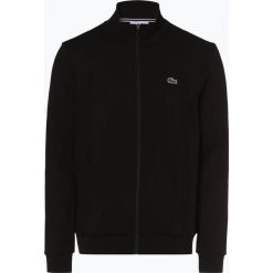 Lacoste - Męska bluza rozpinana, czarny. Czarne bluzy męskie marki Lacoste, s, z aplikacjami. Za 449,95 zł.