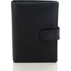 Skórzany portfel męski Bag Street GA185 czarny - czarny. Czarne portfele męskie Bag Street, bez wzorów, ze skóry. Za 39,99 zł.