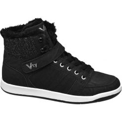 Sneakersy damskie Vty czarne. Czarne sneakersy damskie Vty, z gumy. Za 139,90 zł.